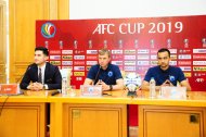 Photo report: Press conference of FC Altyn Asyr and FC Khujand before the match of the 2019 AFC Cup