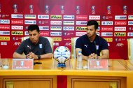 Photo report: Press conference of FC Altyn Asyr and FC Khujand before the match of the 2019 AFC Cup