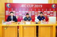 Photo report: Press conference of FC Altyn Asyr and FC Khujand before the match of the 2019 AFC Cup