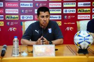 Photo report: Press conference of FC Altyn Asyr and FC Khujand before the match of the 2019 AFC Cup