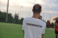 Fotoreportaž: Türkmenistanyň futbol boýunça milli ýygyndysy türgenleşik işlerine başlady