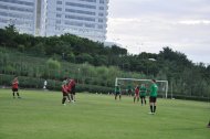 Fotoreportaž: Türkmenistanyň futbol boýunça milli ýygyndysy türgenleşik işlerine başlady