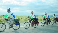 Photo report: Afghan cyclists arrived in Ashgabat