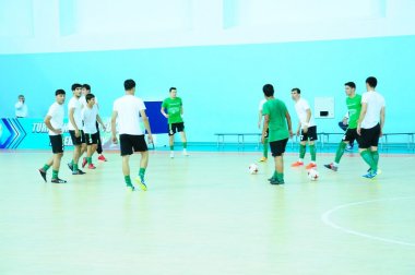 Photo report: Kopetdag beat Dayhanbank in the match of the 19th round of the Futsal League of Turkmenistan