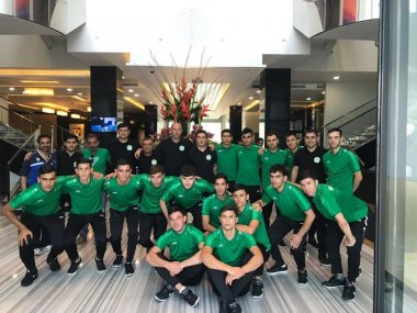 Photo report: Turkmenistan national futsal team at training camp in Kuwait