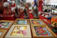 Fotoreportaž: «Bagtyýarlyk» söwda merkezinde «Art-bazar» sergisi