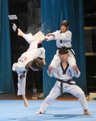 Photo report: Taekwondo show at the Korean Week in Ashgabat