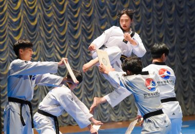 Photo report: Taekwondo show at the Korean Week in Ashgabat