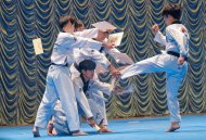 Photo report: Taekwondo show at the Korean Week in Ashgabat