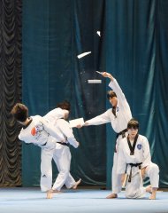 Photo report: Taekwondo show at the Korean Week in Ashgabat