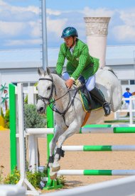 Photo report: Jumping competition held in Ashgabat