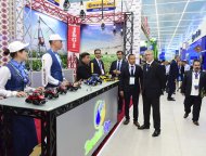 Photoreport: Opening of the Caspian Exhibition of Innovative Technologies in Turkmenbashi