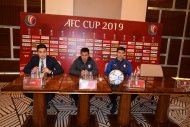 Press conference of FC Altyn Asyr and FC Istiklola before the group round match of the 2019 AFC Cup