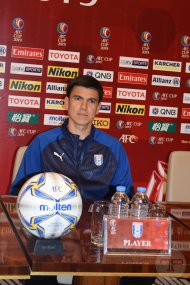 Press conference of FC Altyn Asyr and FC Istiklola before the group round match of the 2019 AFC Cup