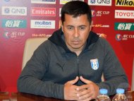 Press conference of FC Altyn Asyr and FC Istiklola before the group round match of the 2019 AFC Cup