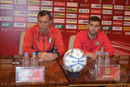 Press conference of FC Altyn Asyr and FC Istiklola before the group round match of the 2019 AFC Cup