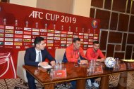 Press conference of FC Altyn Asyr and FC Istiklola before the group round match of the 2019 AFC Cup