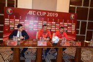 Press conference of FC Altyn Asyr and FC Istiklola before the group round match of the 2019 AFC Cup