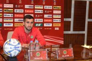 Press conference of FC Altyn Asyr and FC Istiklola before the group round match of the 2019 AFC Cup