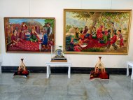 Photoreport: Exhibition dedicated to Independence Day at the State Academy of Arts of Turkmenistan