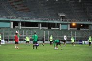 Photo report: Turkmenistan's national football team held a training session before the match with the Republic of Korea