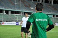 Photo report: Turkmenistan's national football team held a training session before the match with the Republic of Korea