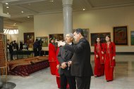 Photo report: A competitive exhibition in honor of the holiday of the Akhal-Teke horse was opened at the State Academy of Arts of Turkmenistan