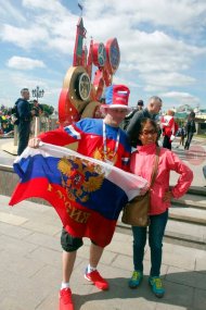 Фоторепортаж специального корреспондента Туркменпортала на ЧМ-2018 по футболу: Москва в ожидании старта грандиозного футбольного праздника