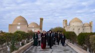 Participants of the Turkmen-Uzbek Friendship Festival visited the monuments of Kunyaurgench