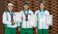 Winners of international competitions awarded in Ashgabat