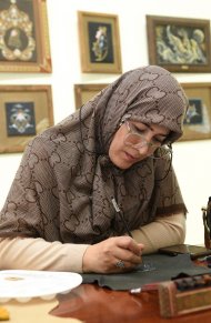 An exhibition of artists from Iran and Turkmenistan has opened in Ashgabat