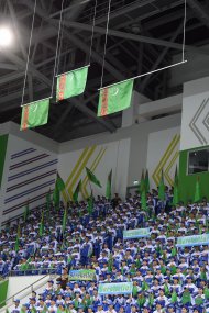 Фоторепортаж с церемонии закрытия турнира Ashgabat Open 2024 по теннису