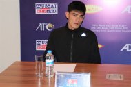 Photo report: Press conference of the national teams of Turkmenistan and DPRK before the qualifying match of the 2022 FIFA World Cup