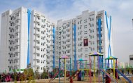 New apartment building opened in Ashgabat