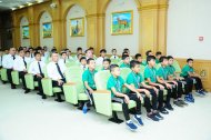 Photo report: Turkmenistan national football team (U-12) rewarded with valuable gifts in Ashgabat 