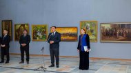 Photo report: Exhibition of artists from Mary velayat continues in Ashgabat