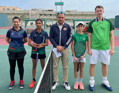 Turkmen tennis players start with victory in qualification of world team championship under 14 years