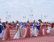 Daşoguzda türkmen-özbek dostluk festiwalyna badalga berildi