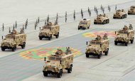 Photos: Military parade in honor of the 30th anniversary of independence of Turkmenistan