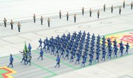 Photos: Military parade in honor of the 30th anniversary of independence of Turkmenistan