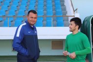 Photo report: Turkmenistan national football team held a training session before the match with the DPR Korea