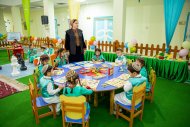 A drawing competition was held in the Ashgabat kindergarten 