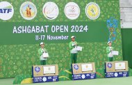 Фоторепортаж с церемонии закрытия турнира Ashgabat Open 2024 по теннису