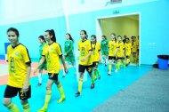 Photo report: Teams from Ashgabat and Ahal played in the final of the Futsal Cup of Turkmenistan among women's teams