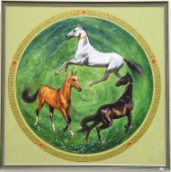 The Academy of Arts of Turkmenistan hosts an exhibition dedicated to the Day of the Turkmen Horse