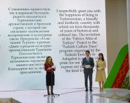 Photo report from the Türkiye dokuma atlası event in Ashgabat