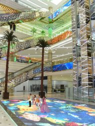 Photos: Interior of the Ashgabat Shopping and Entertainment Center