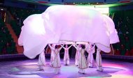 The State Circus of Turkmenistan hosted a performance in honor of the national holiday of the Turkmen horse