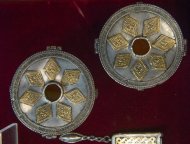 Exhibition of jewelry in the Main National Museum of Turkmenistan