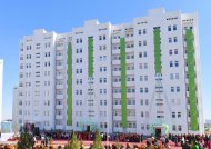  Photo story: In Ashgabat, large families received the keys to new apartments